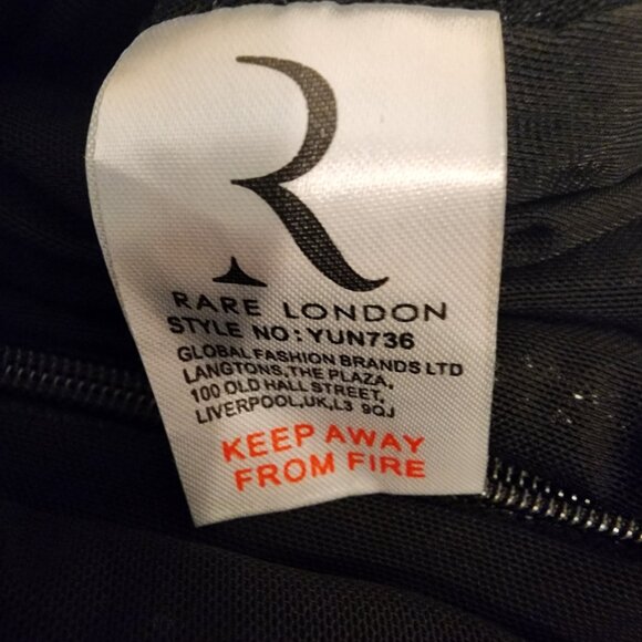 Rare London Silver Sequin Cupped Mini Dress Size 4 Missing Sequins - Picture 10 of 11